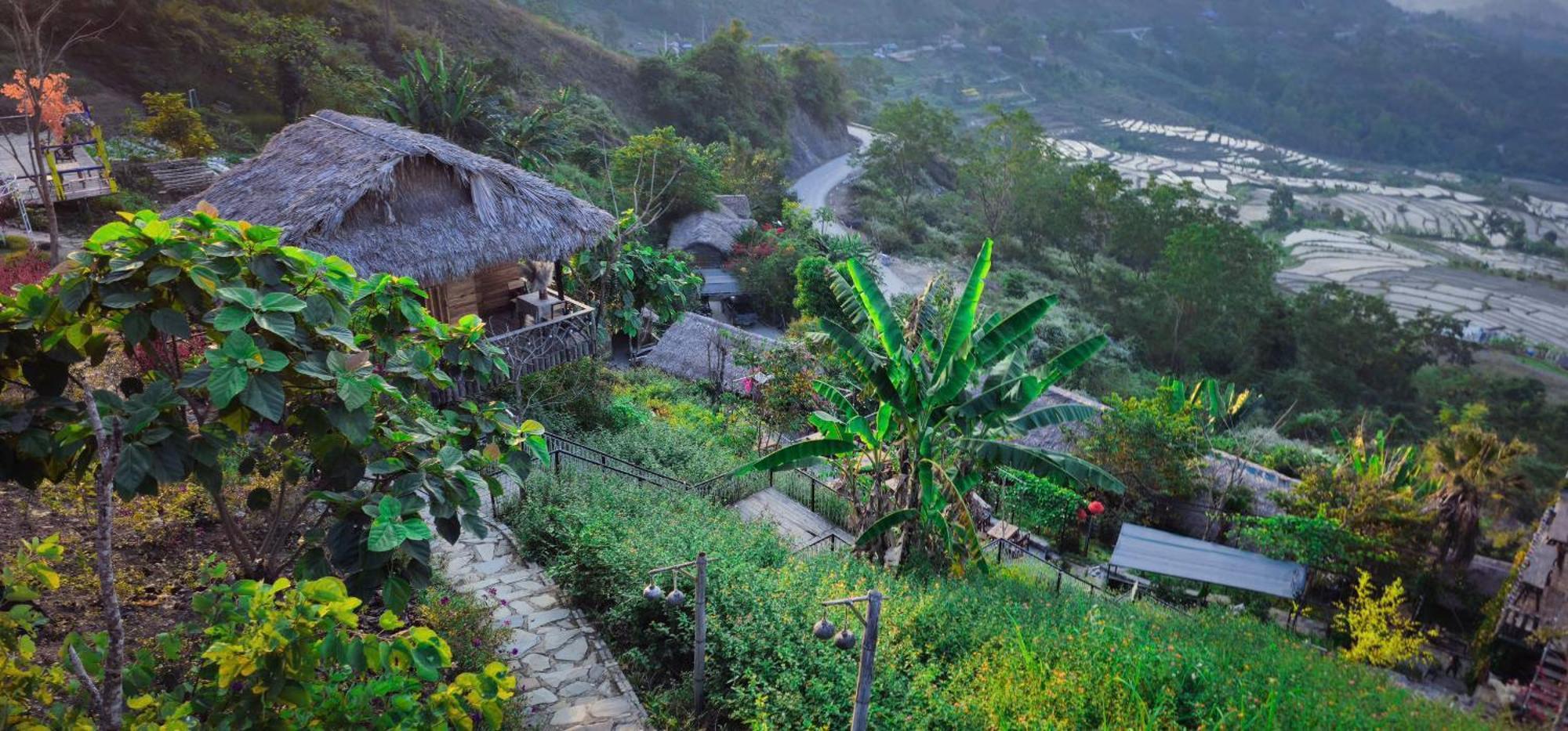 Ecolodge Ke Nenh Dien Bien Ban Hin Lom Exterior foto