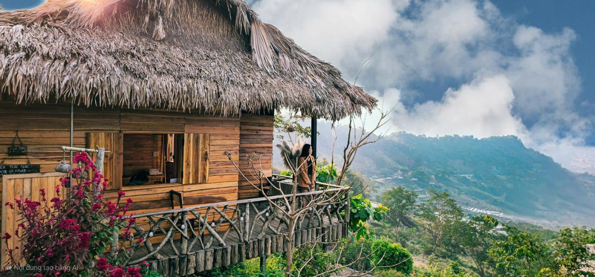 Ecolodge Ke Nenh Dien Bien Ban Hin Lom Exterior foto