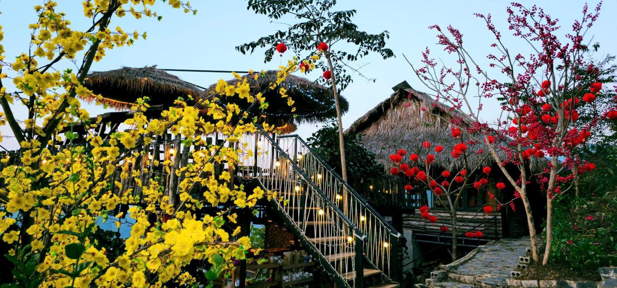 Ecolodge Ke Nenh Dien Bien Ban Hin Lom Exterior foto