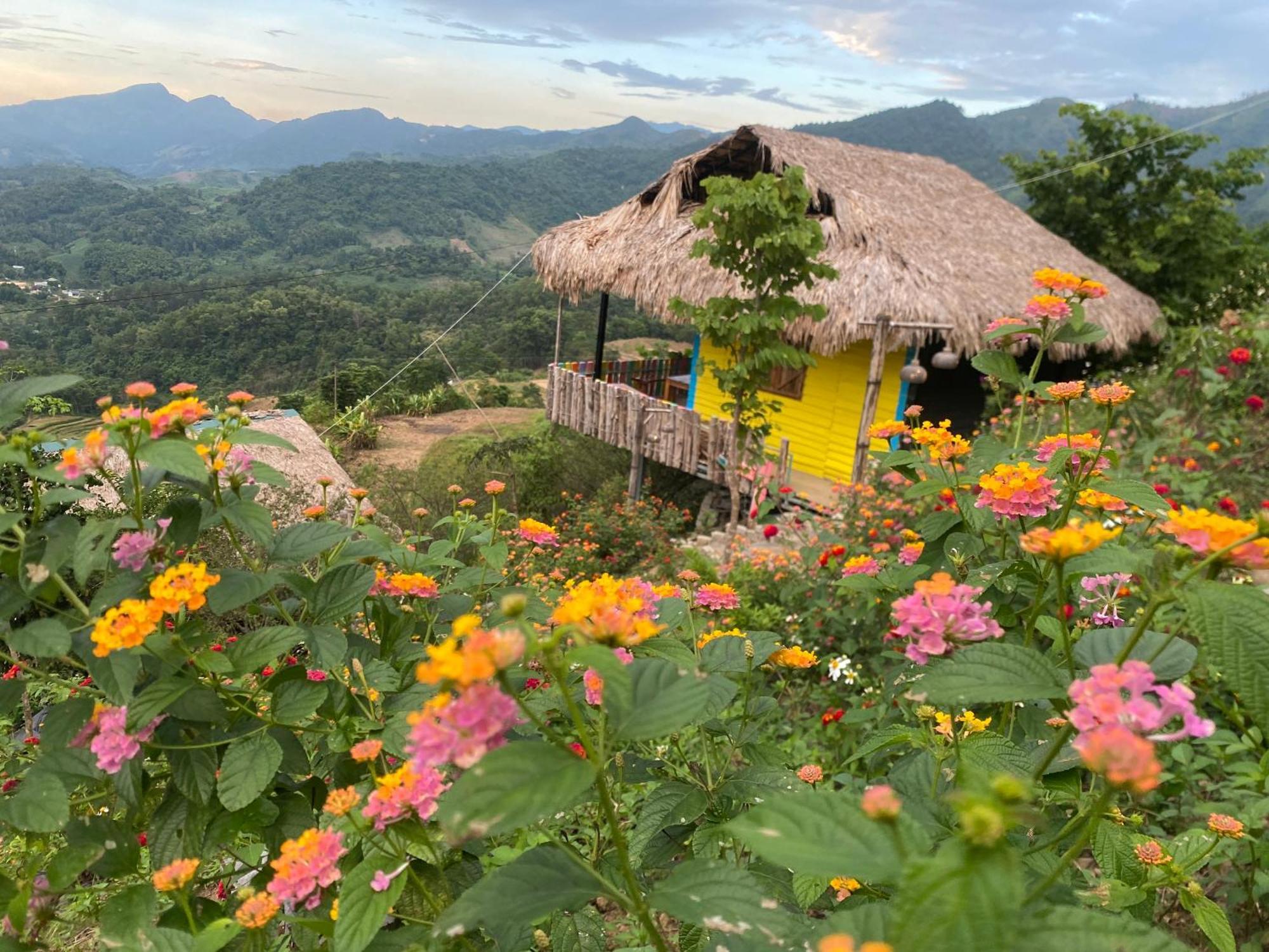 Ecolodge Ke Nenh Dien Bien Ban Hin Lom Exterior foto